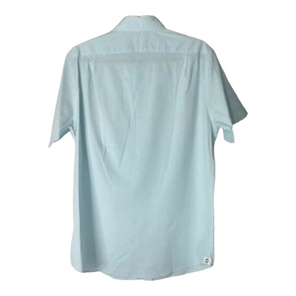 Men’s Cremieux Classics Slim Fit Stretch Oxford Short Sleeve Shirt Size Medium - Picture 3 of 9